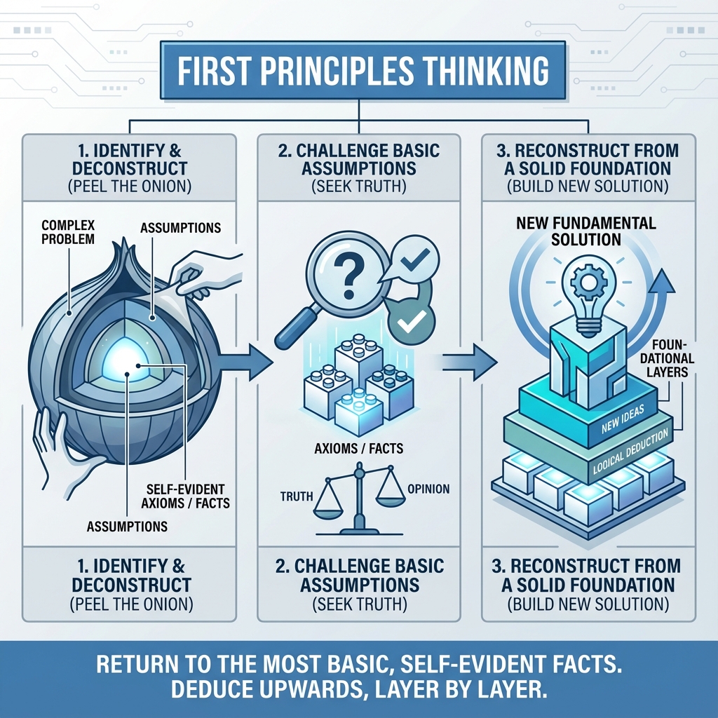 First Principles Thinking Diagram