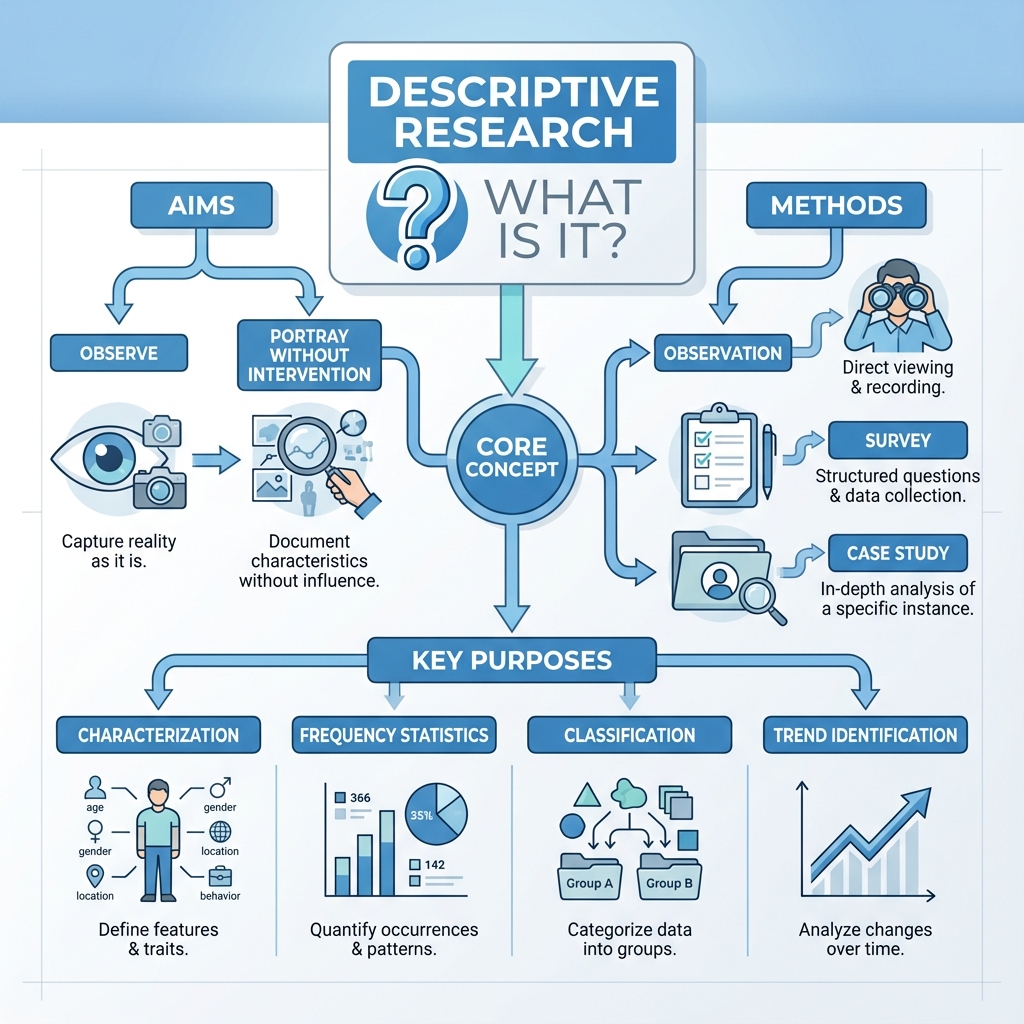 Descriptive Research Diagram