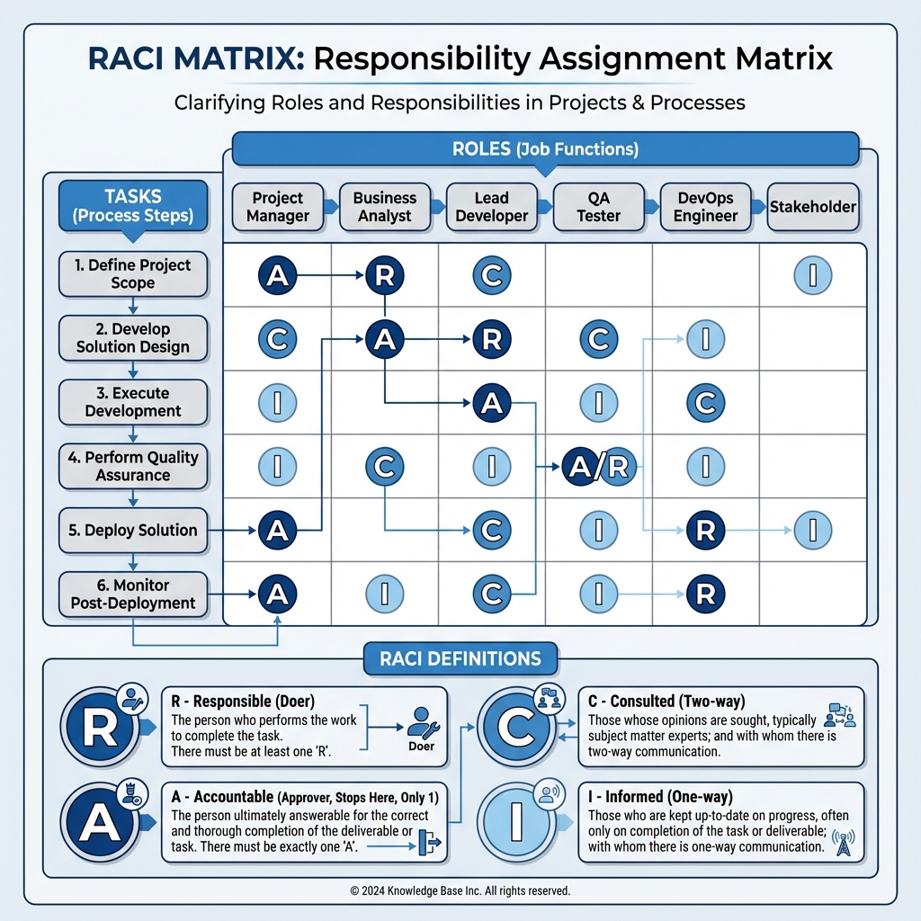 RACI Matrix Diagram