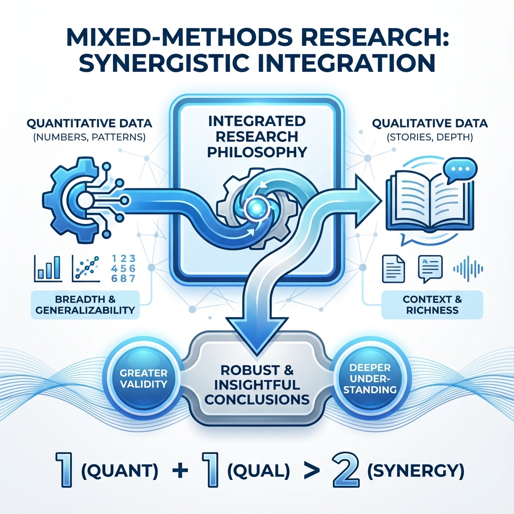 Mixed-Methods Research Diagram